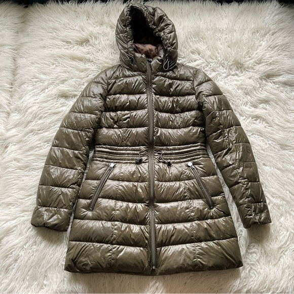 Laundry by Shelli Segal Hooded Puffer‎ Coat - Picture 1 of 5